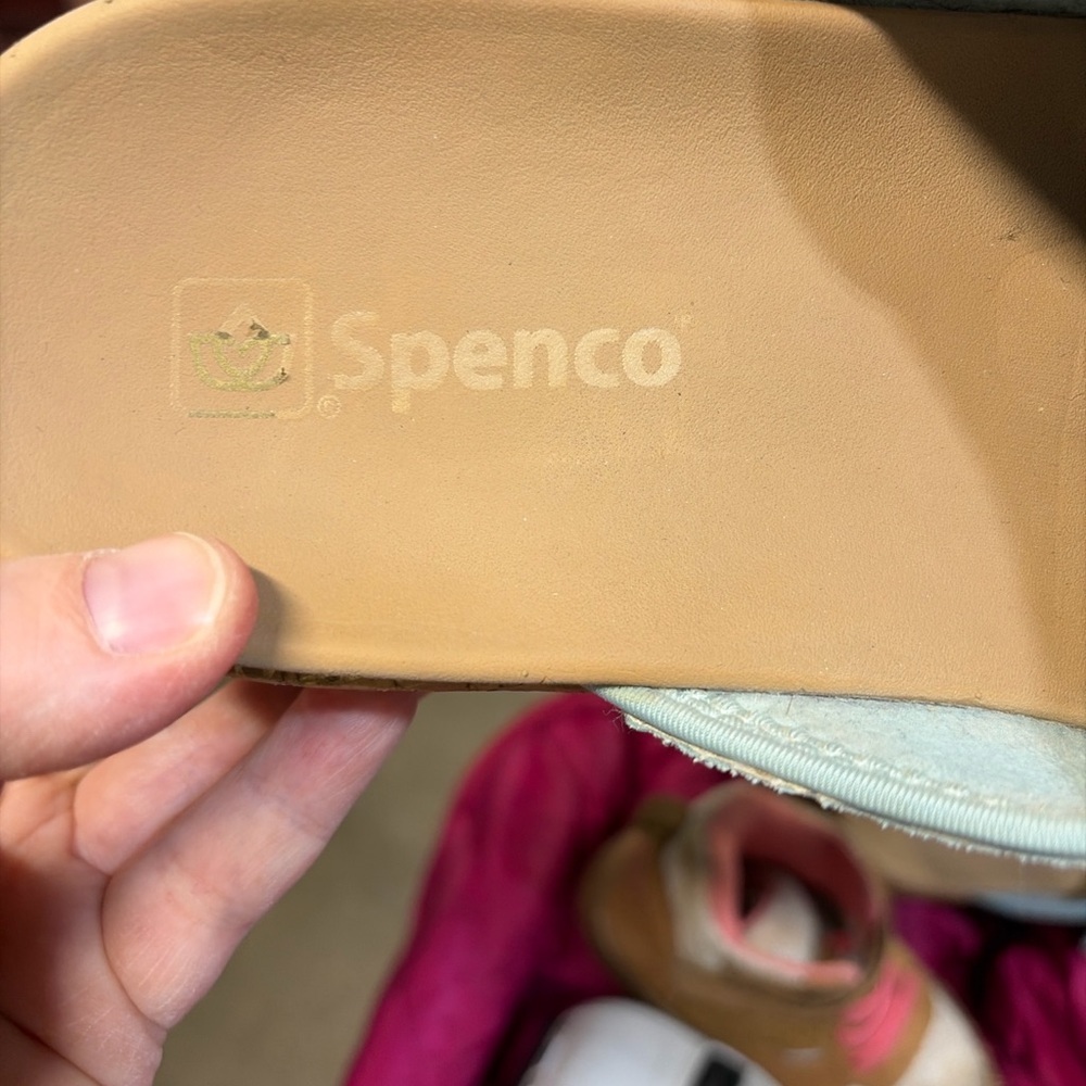 Spenco Light Blue Orthotic Slide Sandals – Women’s 10B - Picture 6 of 6